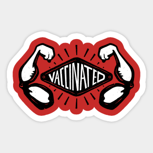 Vaccinated Sticker